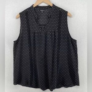 4X - torrid Sleeveless Geometric Top